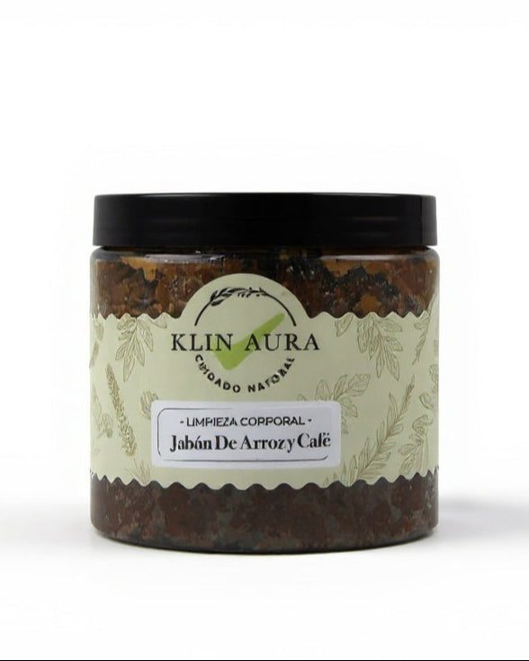 Exfoliante Corporal de Arroz con Café