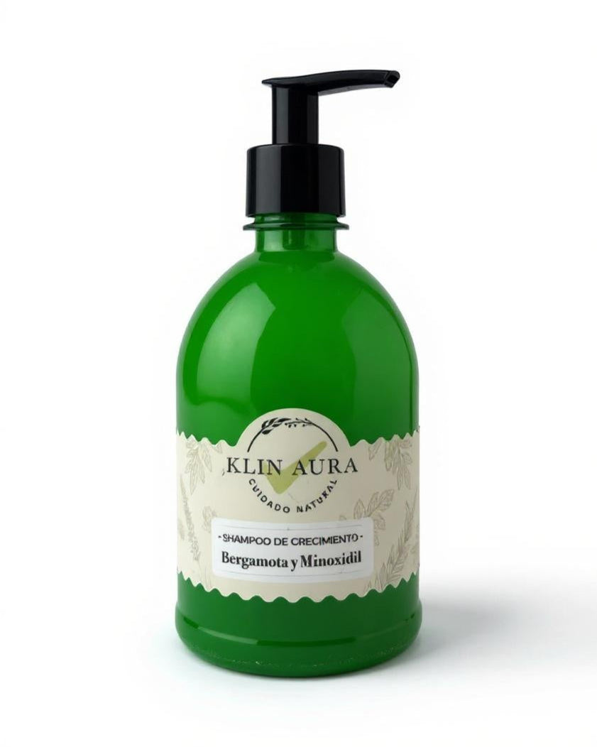 Shampoo Bergamota y Minoxidil