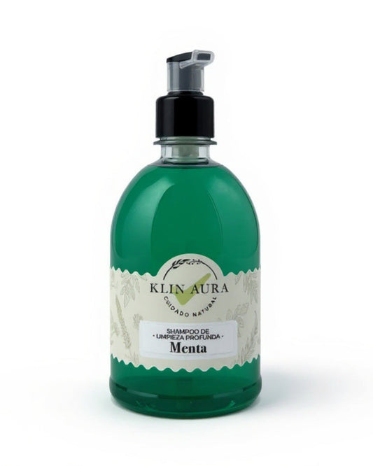 Shampoo Menta Sin Parabenos